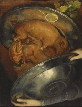 homme de cochon Giuseppe Arcimboldo fantaisie Peinture à l'huile